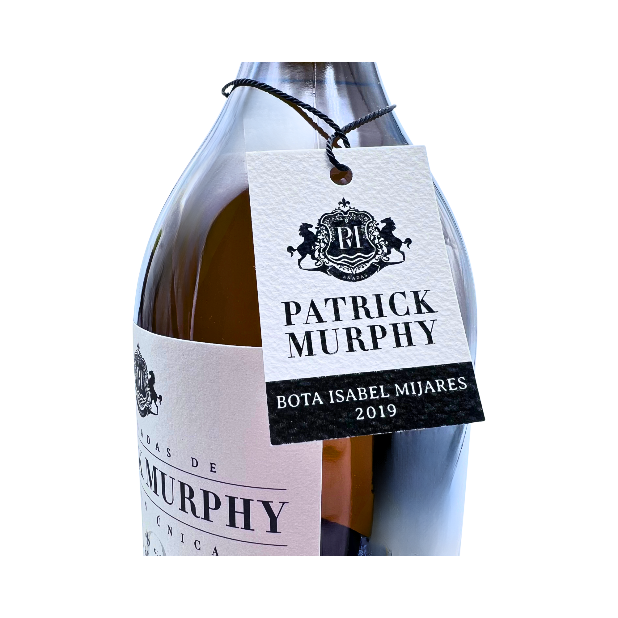 Patrick Murphy Caja Edición Única Bota Isabel Mijares 2019 by The Wine Hunter Company Santiago Jordi. Botellas numeradas 300-301-302-303