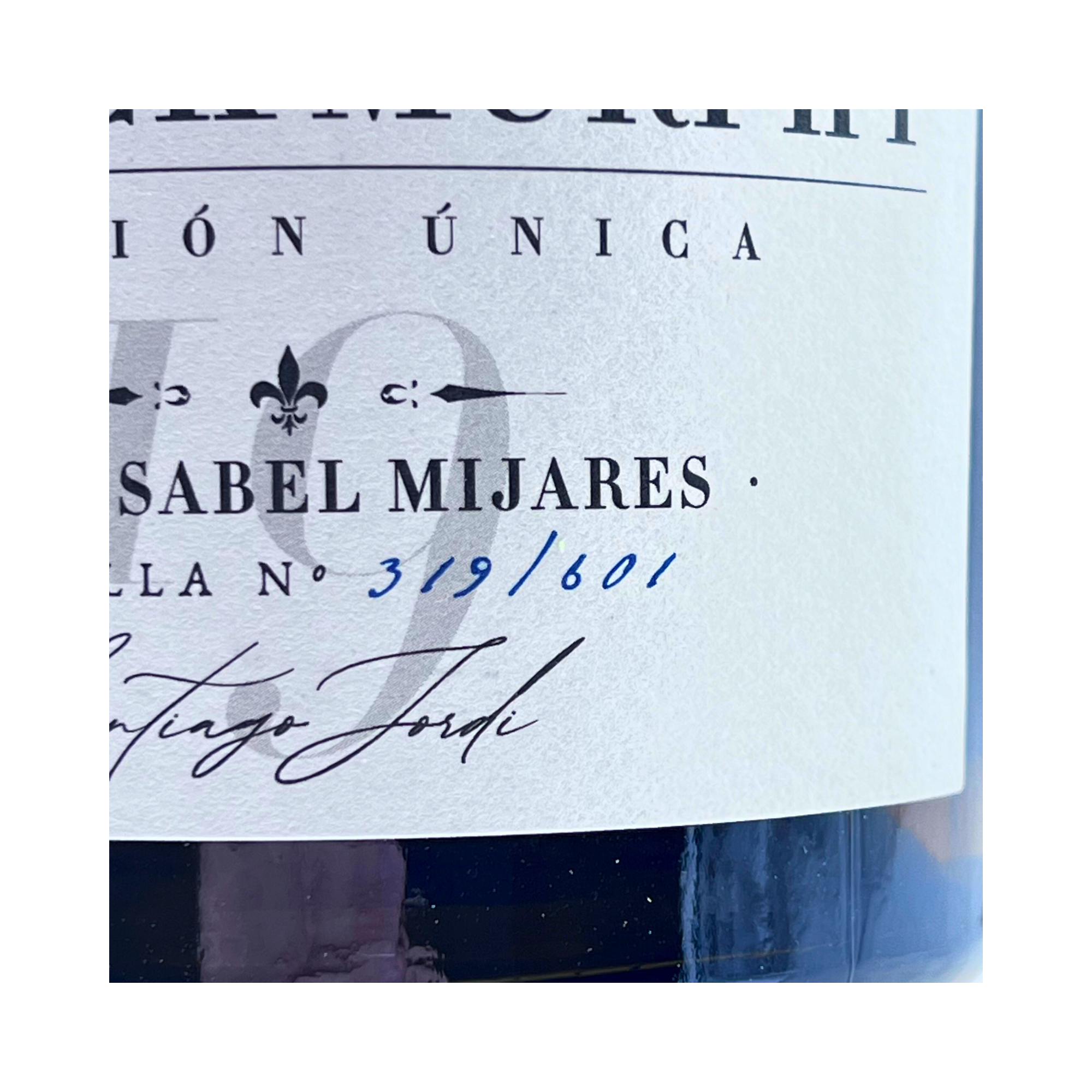 Patrick Murphy Caja Edición Única Bota Isabel Mijares 2019 by The Wine Hunter Company Santiago Jordi. Botellas numeradas 319-320-321-322