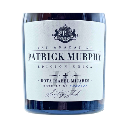 Patrick Murphy Caja Edición Única Bota Isabel Mijares 2019 by The Wine Hunter Company Santiago Jordi. Botellas numeradas 300-301-302-303
