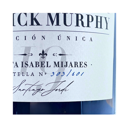 Patrick Murphy Caja Edición Única Bota Isabel Mijares 2019 by The Wine Hunter Company Santiago Jordi. Botellas numeradas 300-301-302-303