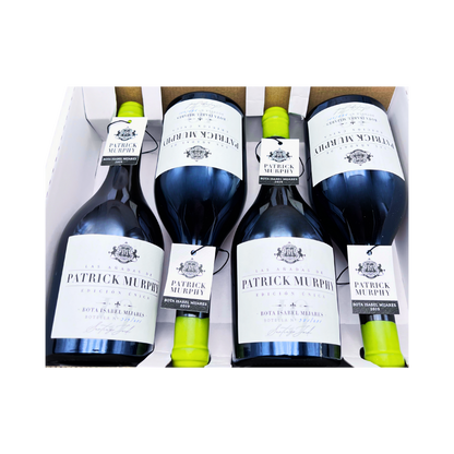 Patrick Murphy Caja Edición Única Bota Isabel Mijares 2019 by The Wine Hunter Company Santiago Jordi. Botellas numeradas 319-320-321-322