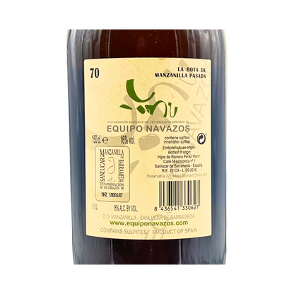La Bota 70 de Manzanilla Pasada «Magnum» Equipo Navazos
