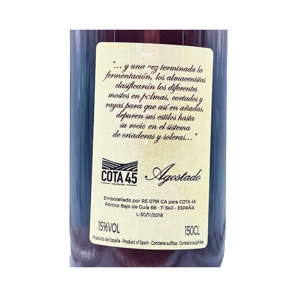 Agostado Cortado 2016 Magnum Cota 45