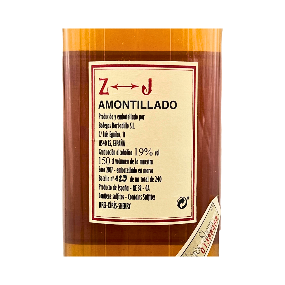 ZEREJ de Vuelta y Media 2017 – Amontillado «Magnum»