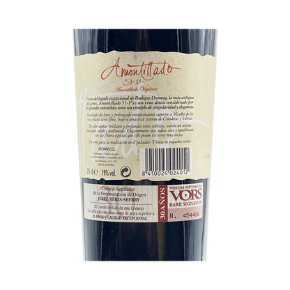 Amontillado 51 1ª VORS 2004 Pedro Domecq