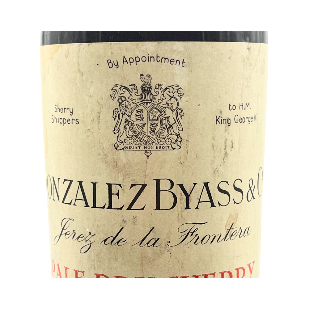 Pale Dry Sherry 1940 González Byass