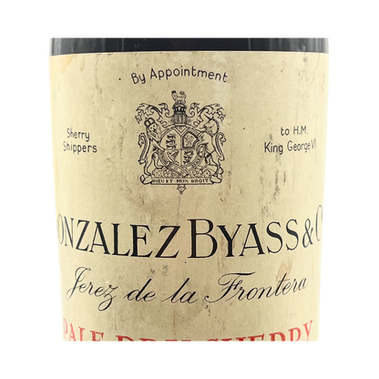 Pale Dry Sherry 1940 González Byass