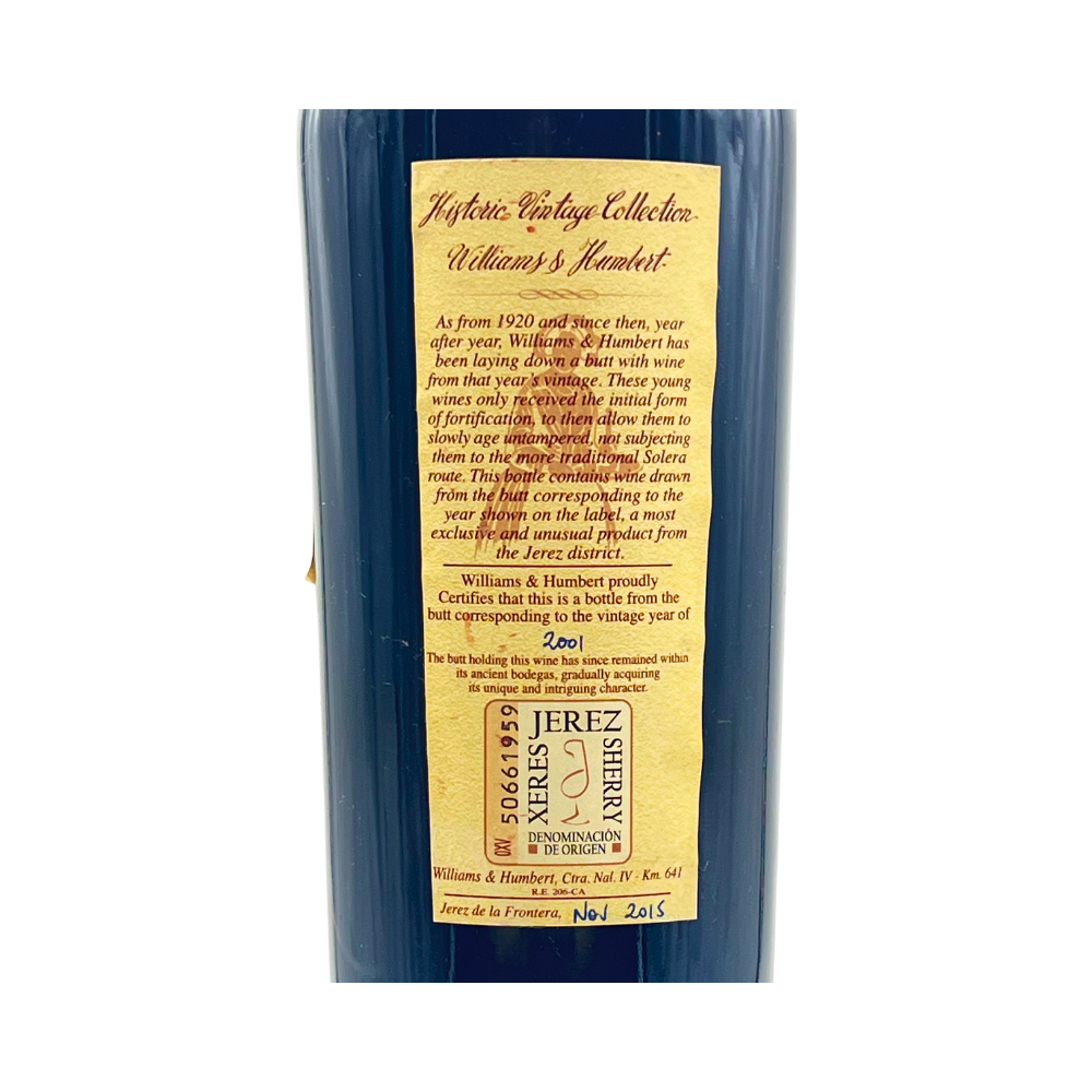 Oloroso Vintage 2001 Williams & Humbert