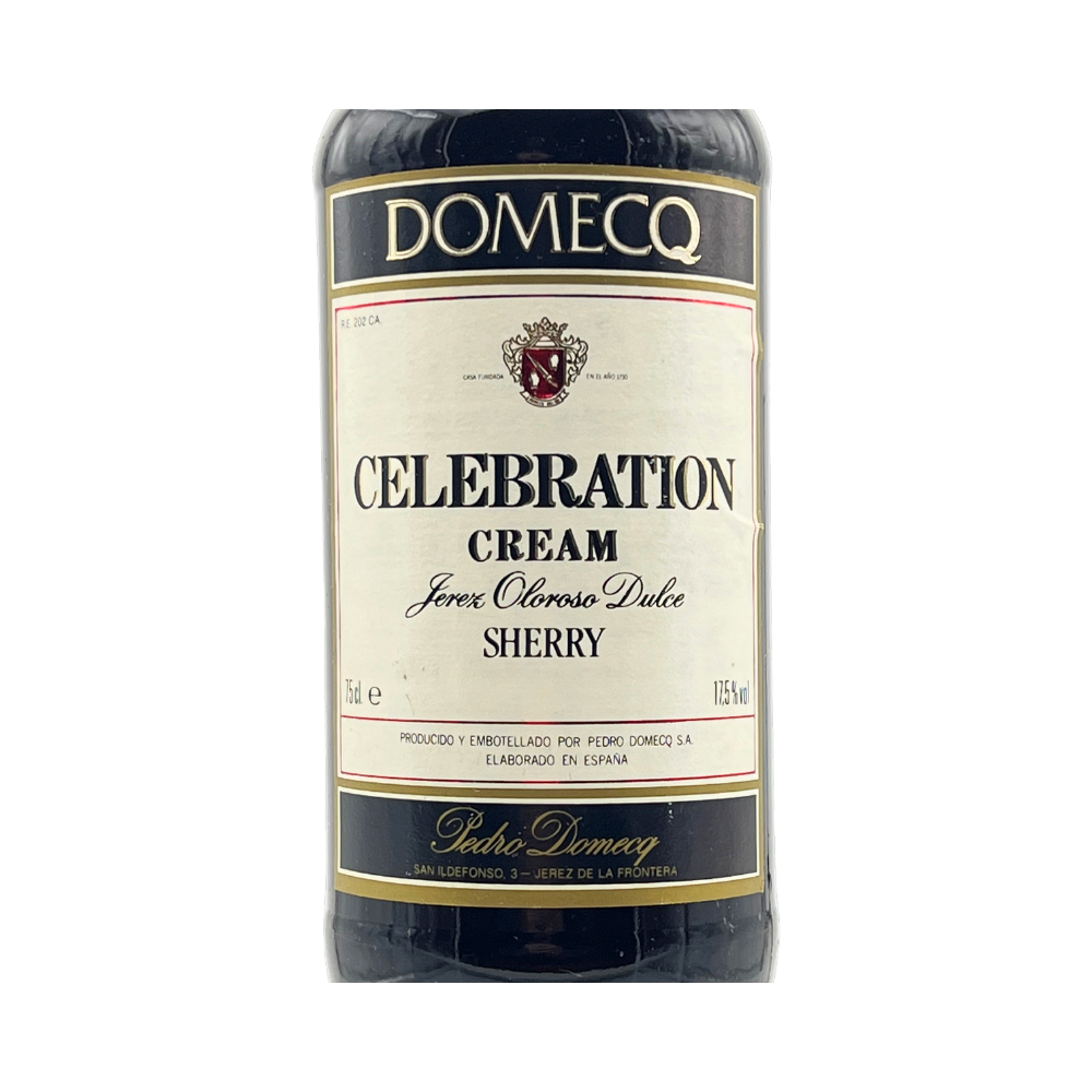 Celebración Cream Jerez Oloroso Dulce 1991 Pedro Domecq