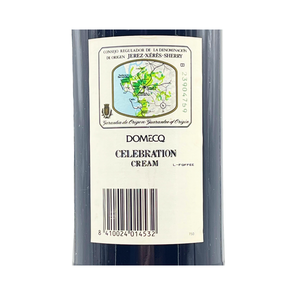 Celebración Cream Jerez Oloroso Dulce 1991 Pedro Domecq
